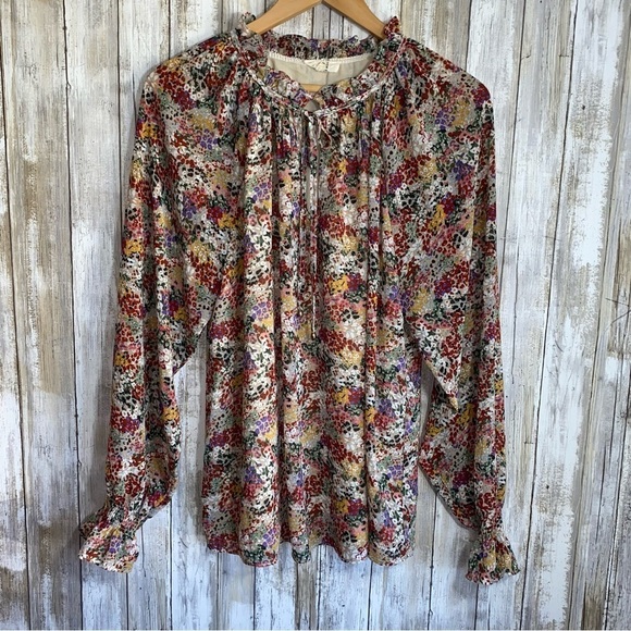 Entro Picture Perfect Floral Blouse - Picture 2 of 8